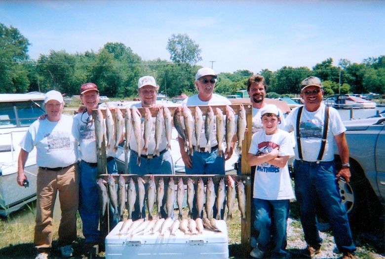Fresh Walleye Fishing in Ohio